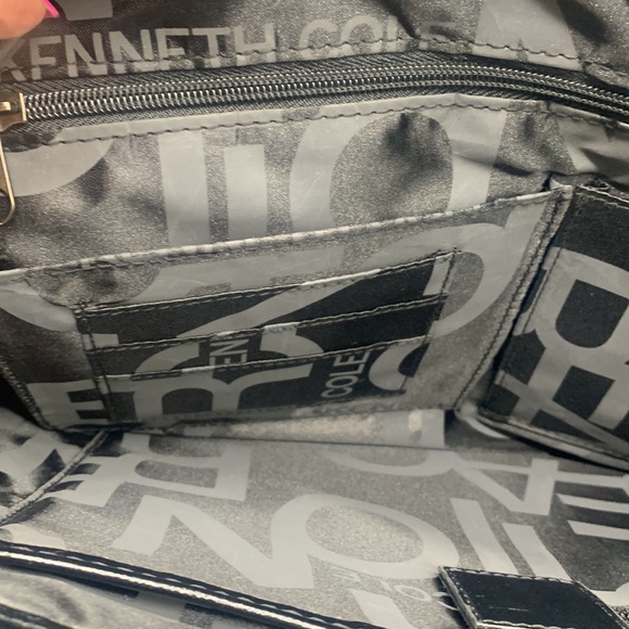 Kenneth Cole Reaction computer Tote Bag style 9959-52bk TRIPLE GUSSET 15.4". - Picture 12 of 16